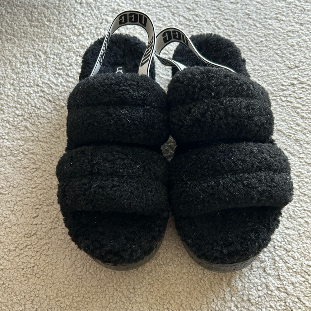 Ugg Fluff Yeah Sling Back Slippers - image 1